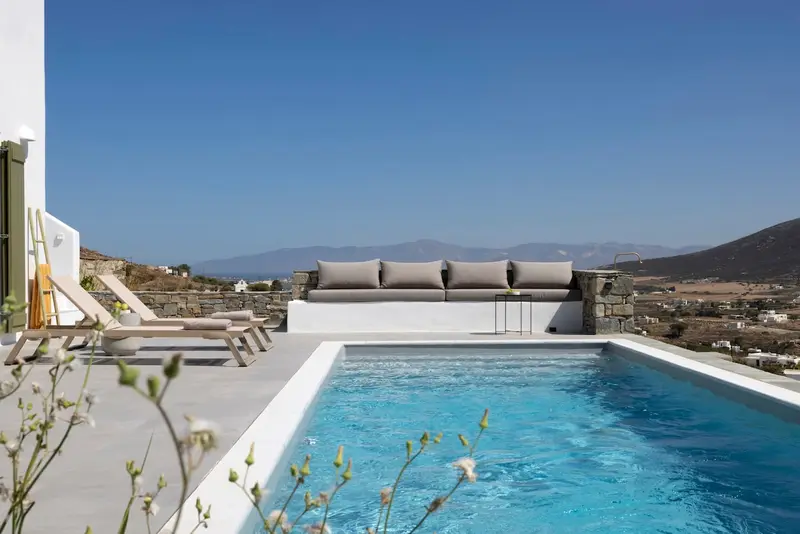 Aqua Vista Paros - Casă Cicladică cu Piscină Privată, Kalami