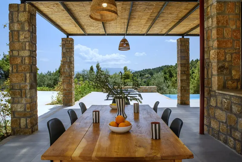 Aqua Vista Sithonia - Stone Villa with Infinity Pool by Mavrolitharo Beach – 6
