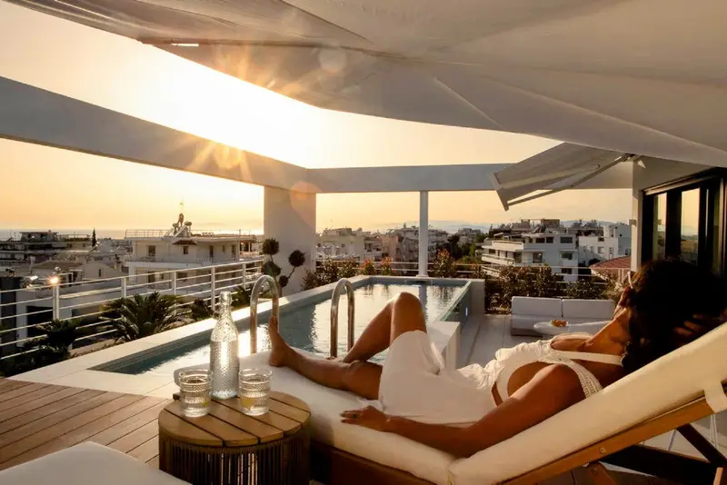 Aqua Vista Voula - Penthouse cu Piscină Privată din Sticlă – 6