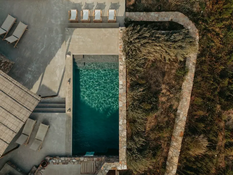 Aqua Vista Serifos - Stone Villa with Saltwater Pool near Livadi – 7