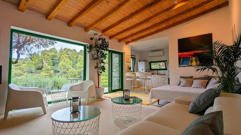 Aqua Vista Sithonia - Casă din Piatră într-o Livadă de Măslini lângă Plaja Elia – 2