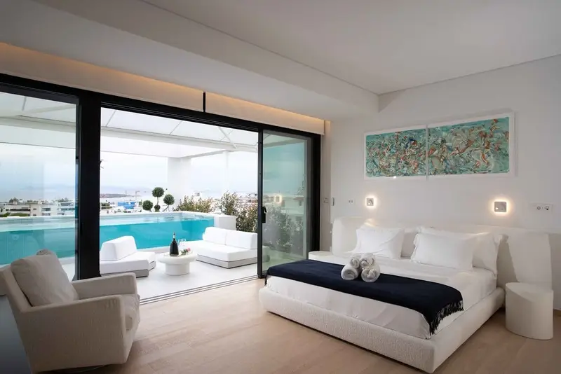 Aqua Vista Voula - Penthouse cu Piscină Privată din Sticlă – 3
