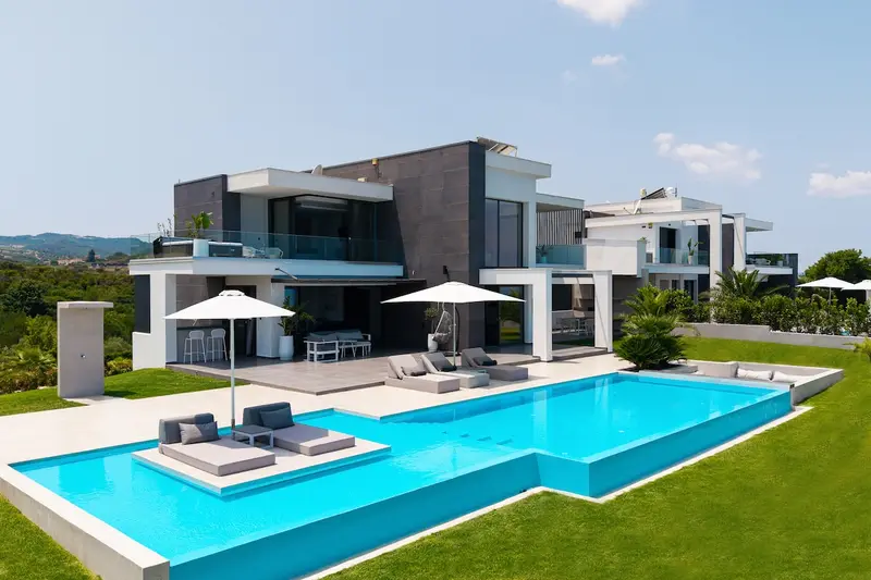 Aqua Vista Kassandra - Vilă pe Vârful Dealului cu Piscină Infinity deasupra Plajei Chanioti – 11