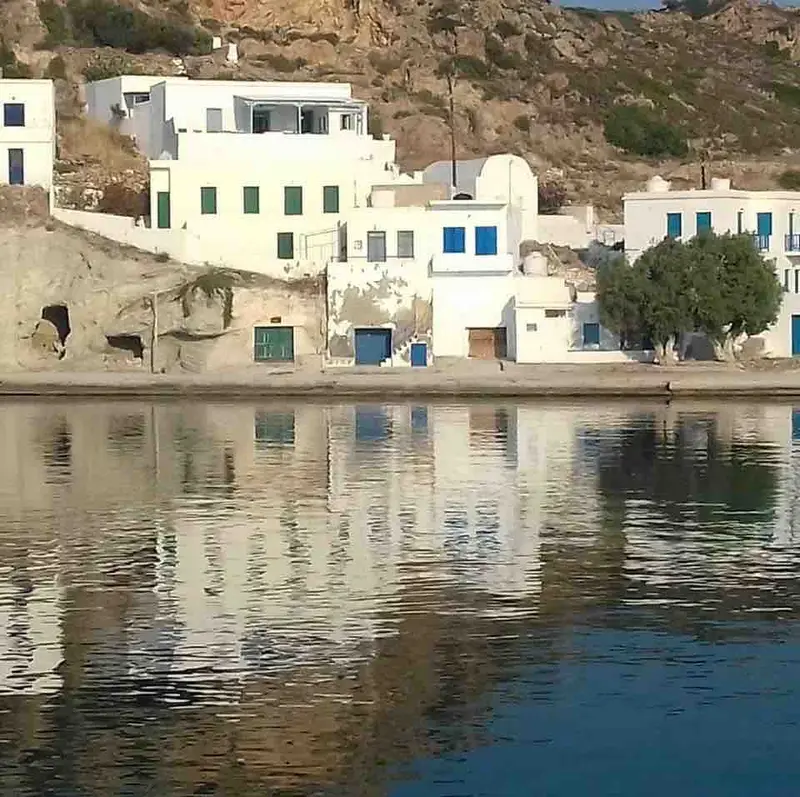 Aqua Vista Kimolos - Casă Cicladică cu Terasă cu Vedere la Mare în Chorio – 11