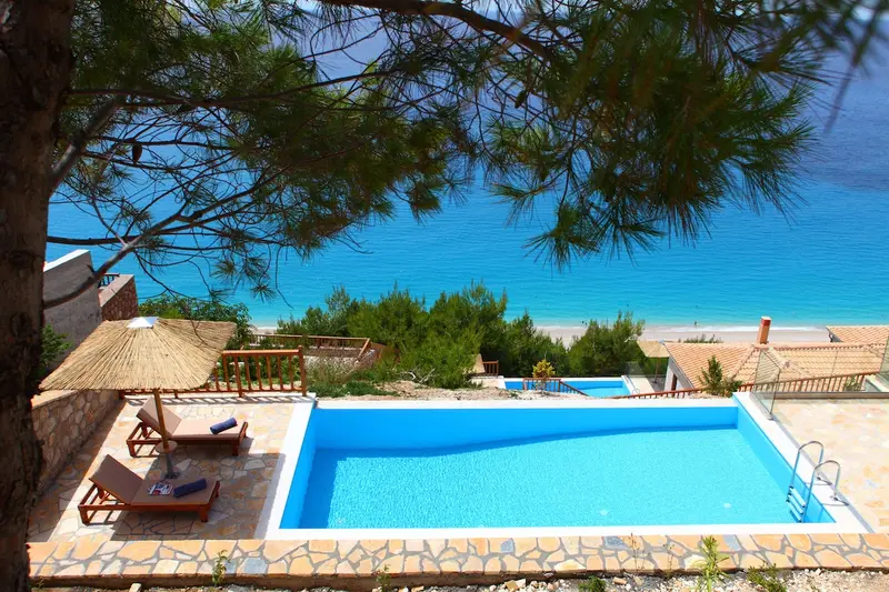 Aqua Vista Lefkada - Stone Villa with Private Pool by Mylos Beach – 6