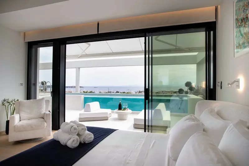 Aqua Vista Voula - Penthouse cu Piscină Privată din Sticlă – 9
