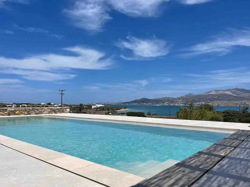 Aqua Vista Antiparos - Vilă cu Piscină Privată lângă Plaja Panagia, Panagia