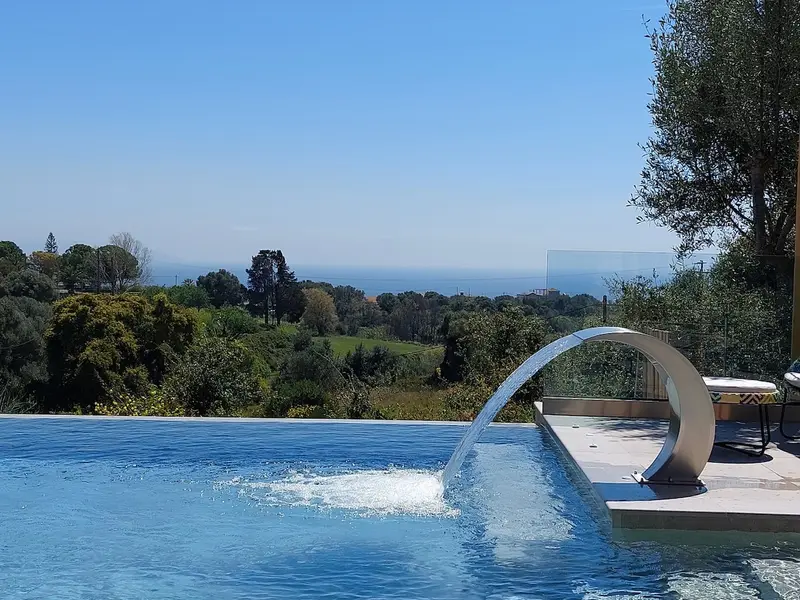 Aqua Vista Kefalonia - Casă din Piatră cu Piscină Infinity cu Vedere la Mare, Kourkoumelata