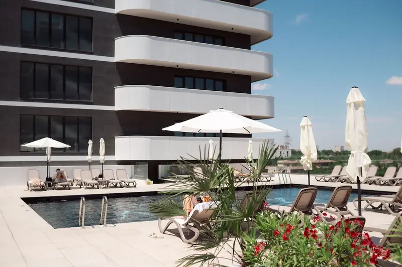 Cozy Apartment 93 in Odyssey pools spa and parking – 45