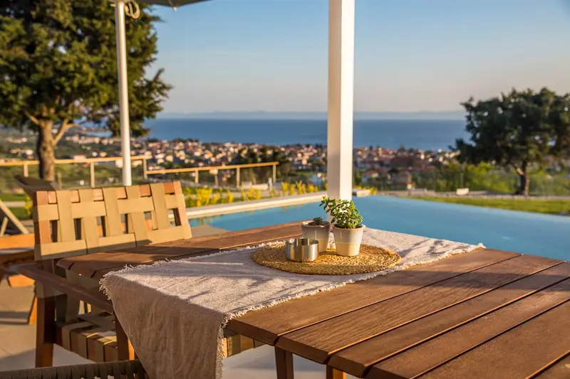 Aqua Vista Sithonia - Eco Villa with Private Pool above Nikiti – 3