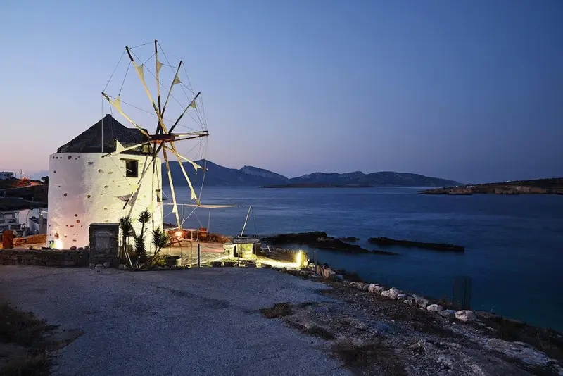 Aqua Vista Koufonisia - Moară de Vânt Istorică cu Vedere la Mare pe Pano Koufonisi, Pano Koufonisi