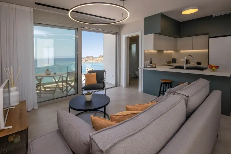 Aqua Vista Tinos - Apartament pe Malul Mării cu Balcon cu Vedere la Mare lângă Chora – 8