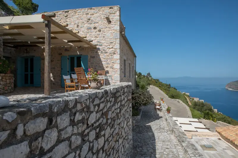 Aqua Vista Peloponez - Vilă din Piatră cu Vedere la Mare lângă Limeni – 7