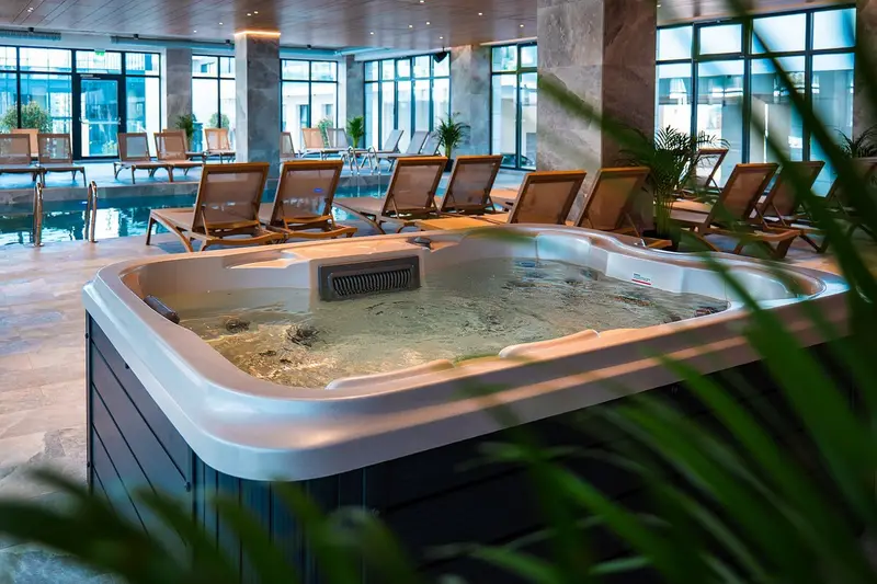 Mazi apartment in Odyssey Spa pool resort-parking – 37