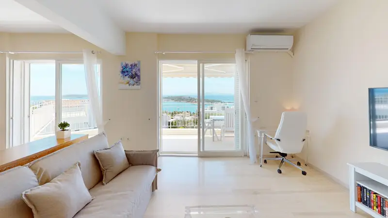 Aqua Vista Vouliagmeni - Apartament cu Vedere la Mare și Terasă – 20