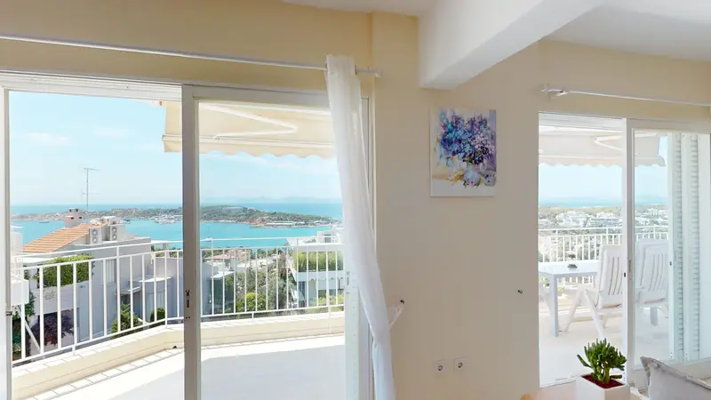 Aqua Vista Vouliagmeni - Apartament cu Vedere la Mare și Terasă – 16