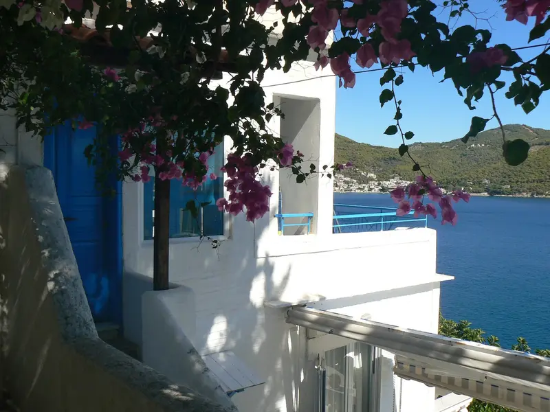 Aqua Vista Poros - Apartament cu Vedere Panoramică la Mare și Grădină – 12